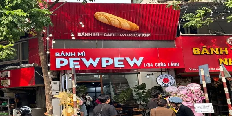 Bánh mì PewPew kinh doanh